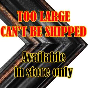 Series 83 Dark Antique Gold 5 1/2" wide Museum Frame  - IN STORE PICK UP ONLY- CAN NOT SHIP - 24" x 36"