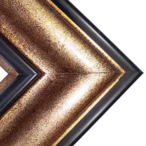 Series 83 Dark Gold 5 1/2" wide Museum Frame - 16" x 20"