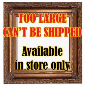 Series 9202 Dark Gold Ornate Frame - IN STORE PICK UP ONLY- CAN NOT SHIP - 30" x 40"
