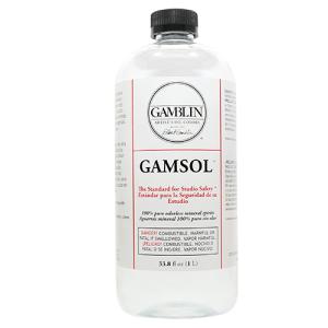 Gamblin Gamsol Mineral Spirits - (33.8oz/1 Liter)
