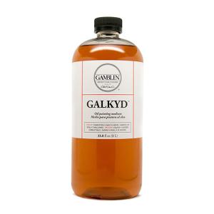 Gamblin Oil Painting Medium - (33.8oz/1 Liter) Galkyd