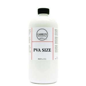 Gamblin PVA Size - (33.8oz/1 Liter)