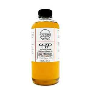 Gamblin Oil Painting Medium - (16.9oz/500ml) Galkyd Lite