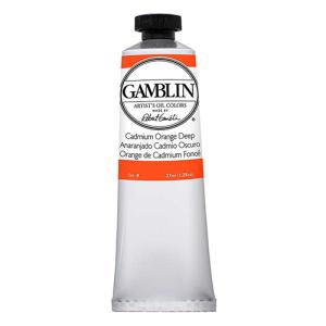 Gamblin Artists Oil Colors  (1.25oz/37ml) Cadmium Orange Deep