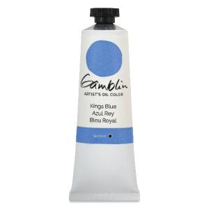 Gamblin Artists Oil Colors  (1.25oz/37ml) King's Blue  1370