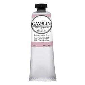 Gamblin Artists Oil Colors  (1.25oz/37ml) Portland Warm Grey