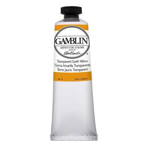 Gamblin Artists Oil Colors  (1.25oz/37ml) Transparent Earth Yellow