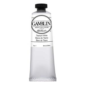 Gamblin Artists Oil Colors  (1.25oz/37ml) Titanium White