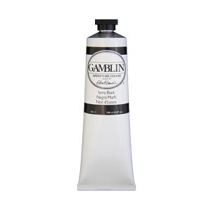 Gamblin Artists Oil Colors  (5.07oz/150ml) Ivory Black