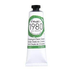 Gamblin 1980 Oil Colors  (1.25oz/37ml) Chromium Oxide Green
