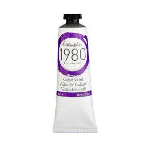 Gamblin 1980 Oil Colors  (1.25oz/37ml) Cobalt Violet