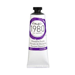 Gamblin 1980 Oil Colors  (1.25oz/37ml) Dioxazine Purple
