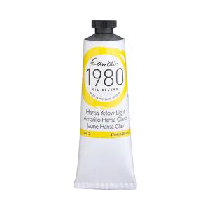 Gamblin 1980 Oil Colors  (1.25oz/37ml) Hansa Yellow Light