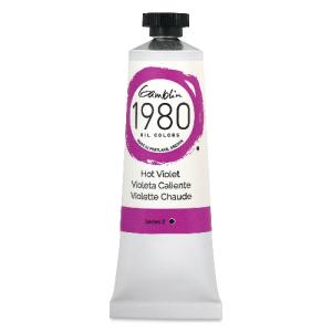 Gamblin 1980 Oil Colors  (1.25oz/37ml) Hot Violet 7317