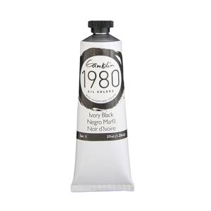 Gamblin 1980 Oil Colors  (1.25oz/37ml) Ivory Black