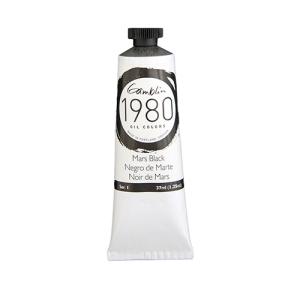 Gamblin 1980 Oil Colors  (1.25oz/37ml) Mars Black