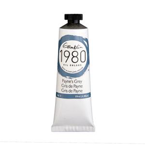 Gamblin 1980 Oil Colors  (1.25oz/37ml) Payne's Grey