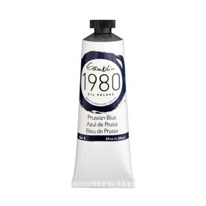 Gamblin 1980 Oil Colors  (1.25oz/37ml) Prussian Blue