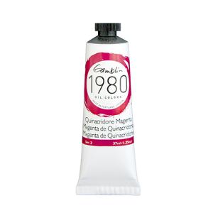 Gamblin 1980 Oil Colors  (1.25oz/37ml) Quinacridone Magenta