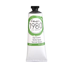 Gamblin 1980 Oil Colors  (1.25oz/37ml) Sap Green