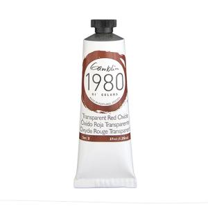 Gamblin 1980 Oil Colors  (1.25oz/37ml) Transparent Red Oxide