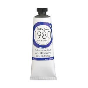 Gamblin 1980 Oil Colors  (1.25oz/37ml) Ultramarine Blue
