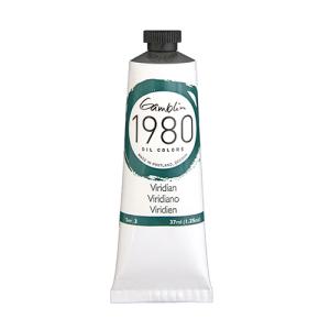 Gamblin 1980 Oil Colors  (1.25oz/37ml) Viridian