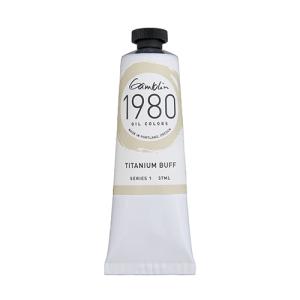 Gamblin 1980 Oil Colors  (1.25oz/37ml) Titanium Buff