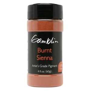 Gamblin Dry Pigment - (4fl oz/47g) Burnt Sienna