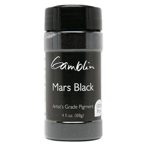Gamblin Dry Pigment - (4fl oz/47g) Mars Black