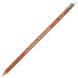 General's Multi Pastel Chalk Pencil - White