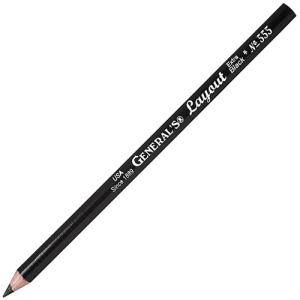 General's Layout Pencil - Extra Black
