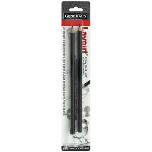 General's Layout Pencils - (2 Pack) Ebony Black, Smooth