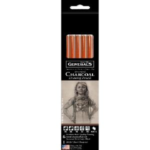 General's "The Original " Charcoal Drawing Pencils Set - (8 Pieces)
