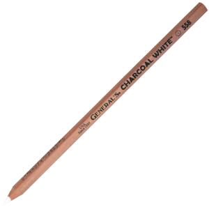 General's Charcoal Pencil - White