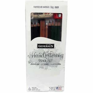 General's Hand Lettering Pencil Set for for Journaling, Lettering and Illustrations