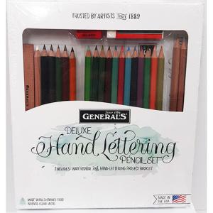 General's Deluxe Hand Lettering Pencil Set for for Journaling, Lettering and Illustrations