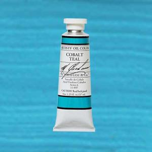 M. Graham & Co. Oil Paint - (1.25oz/37ml) Cobalt Teal