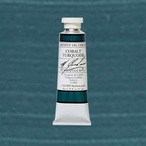 M. Graham & Co. Oil Paint - (1.25oz/37ml) Cobalt Turquoise
