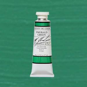 M. Graham & Co. Oil Paint - (1.25oz/37ml) Emerald Green