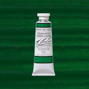 M. Graham & Co. Oil Paint - (1.25oz/37ml) Permanent Green Light