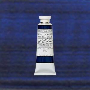 M. Graham & Co. Oil Paint - (1.25oz/37ml) Phthalocyanine Blue Red Shade