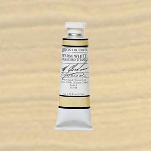 M. Graham & Co. Oil Paint - (1.25oz/37ml) Warm White (Unbleached Titanium)