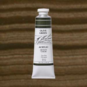 M. Graham & Co. Acrylic Paint - (2oz/60ml) Olive Green