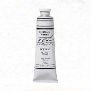 M. Graham & Co. Acrylic Paint - (2oz/60ml) Titanium White