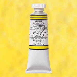 M. Graham & Co. Watercolor Paint  (0.5oz/15ml) Cadmium Yellow Light