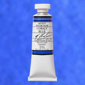 M. Graham & Co. Watercolor Paint  (0.5oz/15ml) Cobalt Blue
