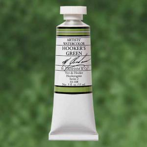 M. Graham & Co. Watercolor Paint  (0.5oz/15ml) Hookers Green