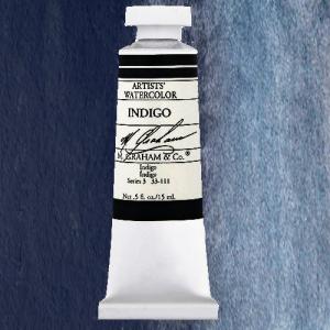 M. Graham & Co. Watercolor Paint  (0.5oz/15ml)  Indigo