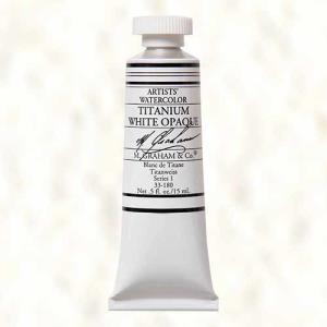 M. Graham & Co. Watercolor Paint  (0.5oz/15ml) Titanium White